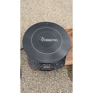 NuWave PIC Pro Precision Induction Cooktop Black Tested Working